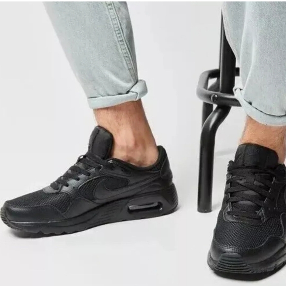NIKE AIR MAX SC Sneakers In Triple Black - Picture 10 of 10